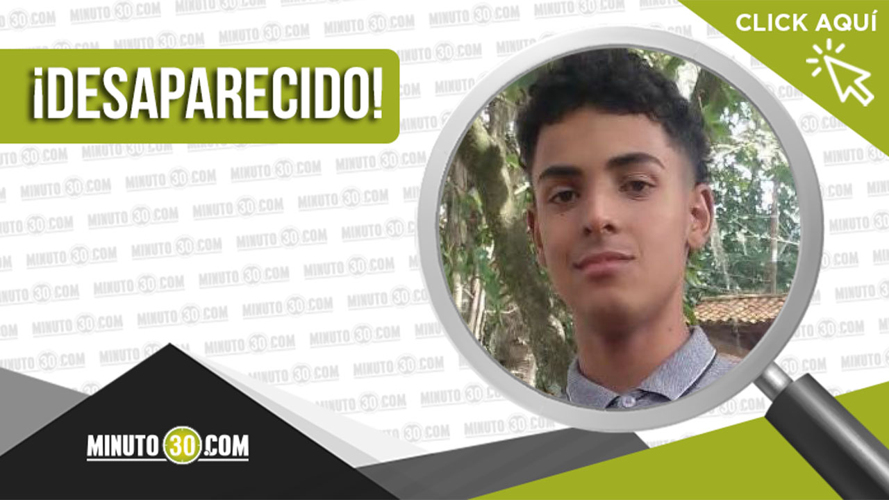 Wilmar Alexander Arango desapareció en Copacabana