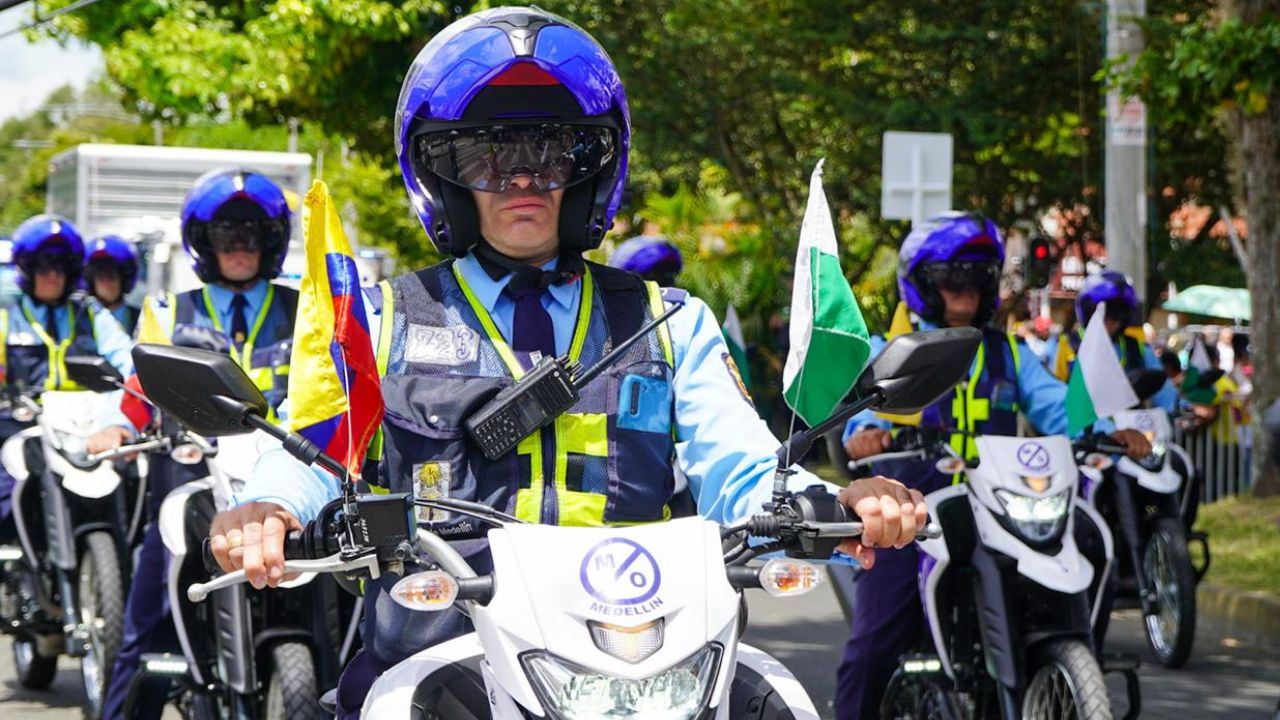 Muertes en accidentes de tránsito bajaron 12% en Medellín en lo corrido de 2025