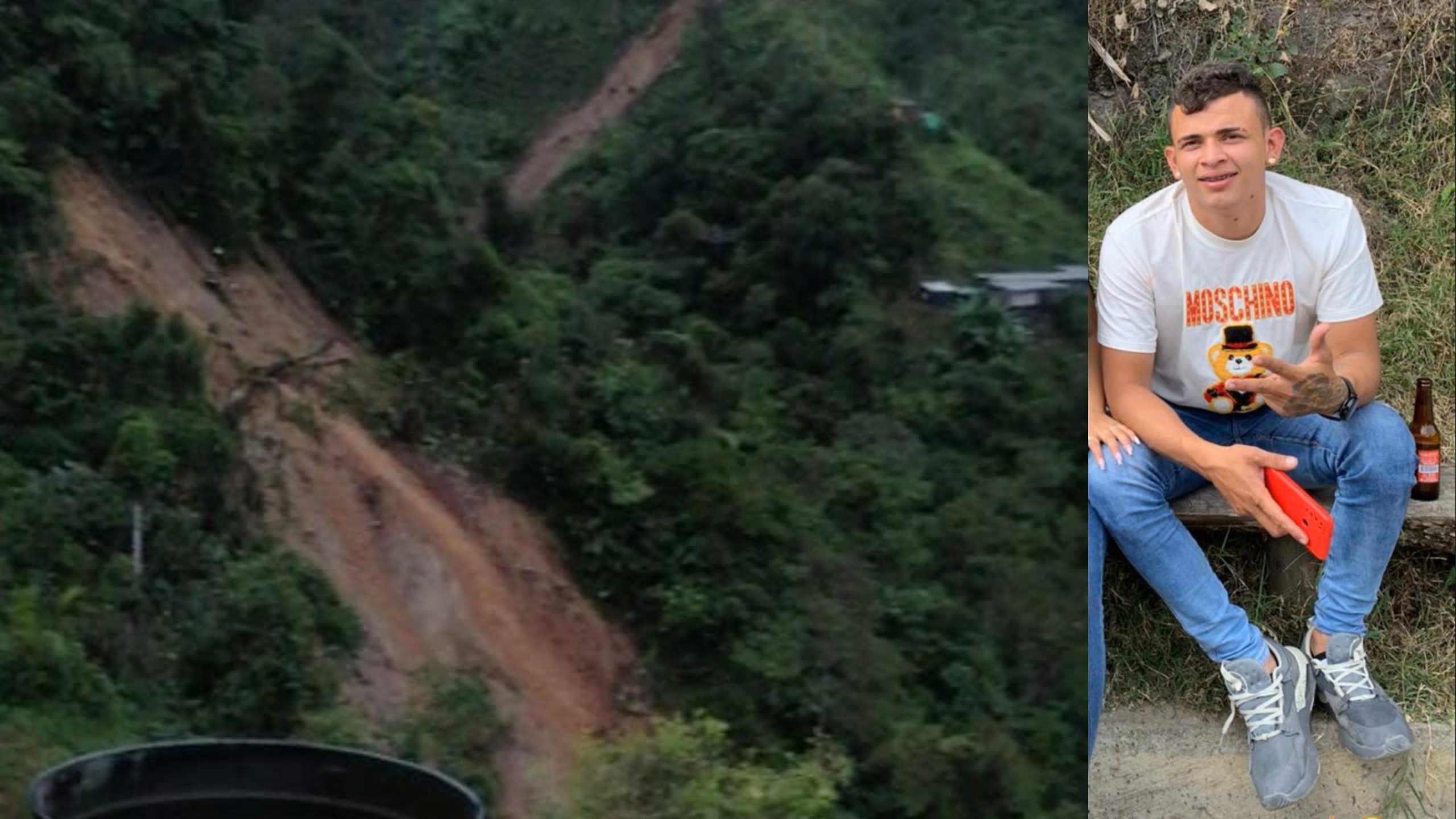 No perdemos la esperanza: Andrés Emilio García es uno de los desaparecidos de la tragedia de Dabeiba ¿nos ayudas a encontrarlo?