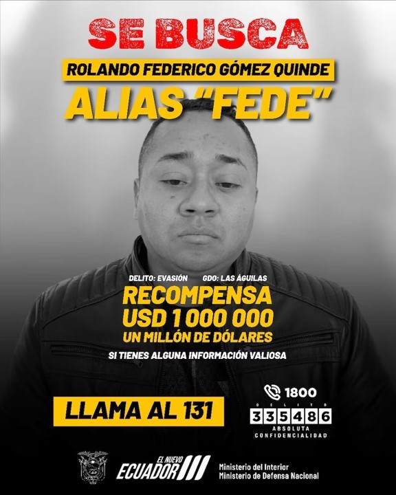 Cartel de búsqueda de Fede