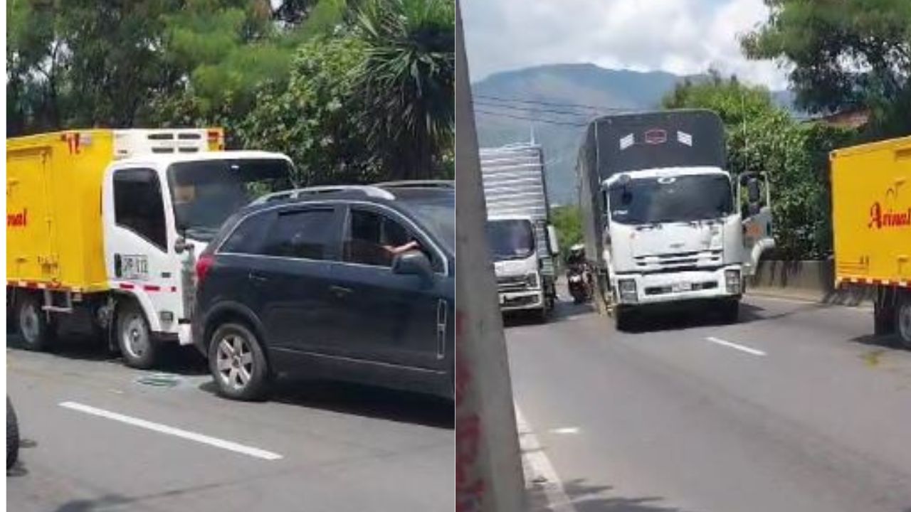 ‘En efecto dominó’: choque múltiple entre cinco vehículos en la avenida Regional