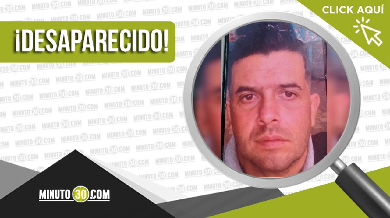 Buscan a Juan Fernando Sanmartín Jiménez, desaparecido el 18 de octubre en Copacabana