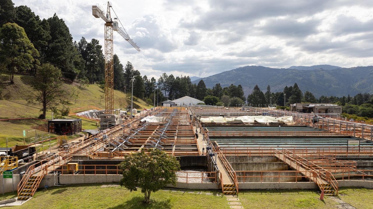 EPM alcanza 32% de avance en modernización de la planta Manantiales