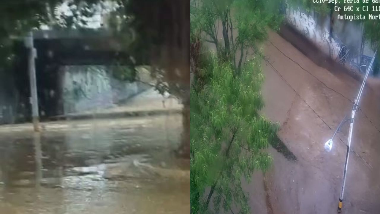 ¡Se viene el agua! Ya hay inundaciones y cierre del deprimido de la Feria de Ganado