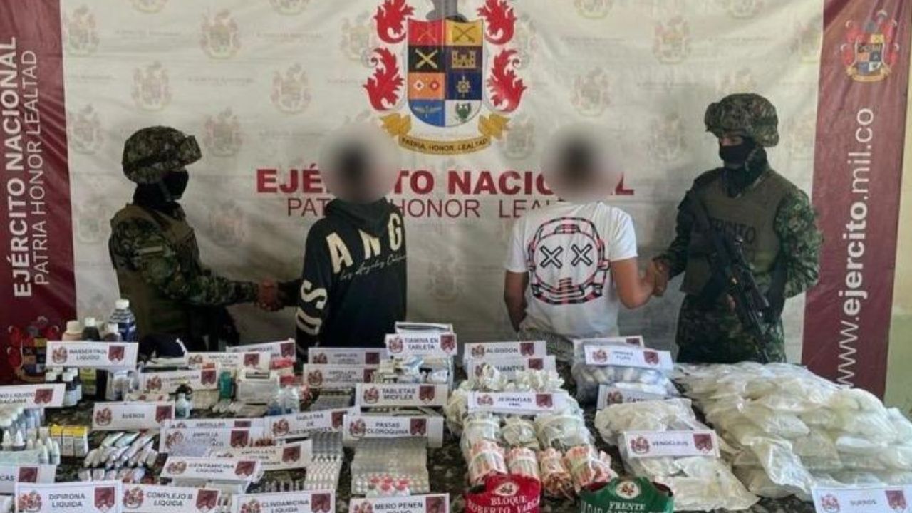 ¡Se les cayó el hospital clandestino! Desmantelan dispensario del Clan del Golfo en Antioquia