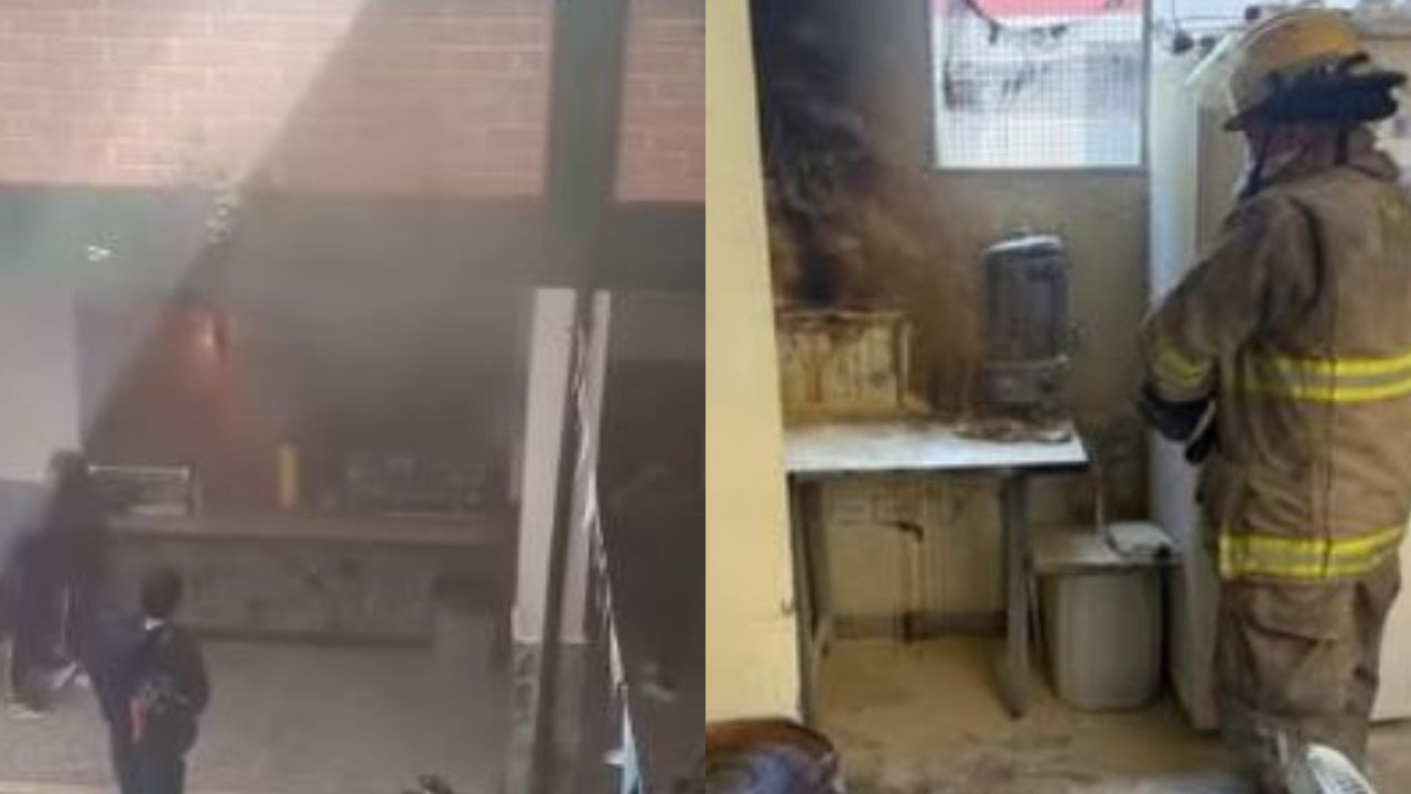 Pánico en colegio de Itagüí: incendio dejó 10 personas afectadas