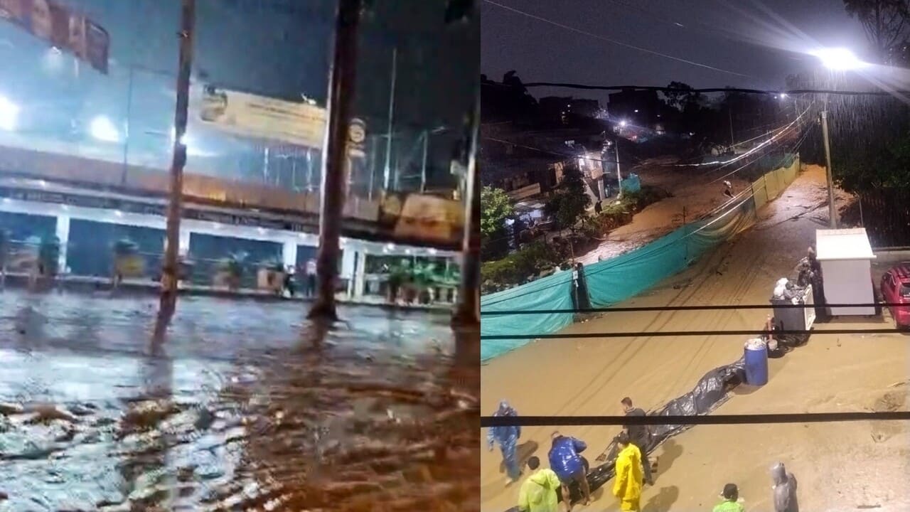 Alerta máxima en el Valle de Aburrá: inundaciones, tormentas y 37 quebradas con avisos de riesgo