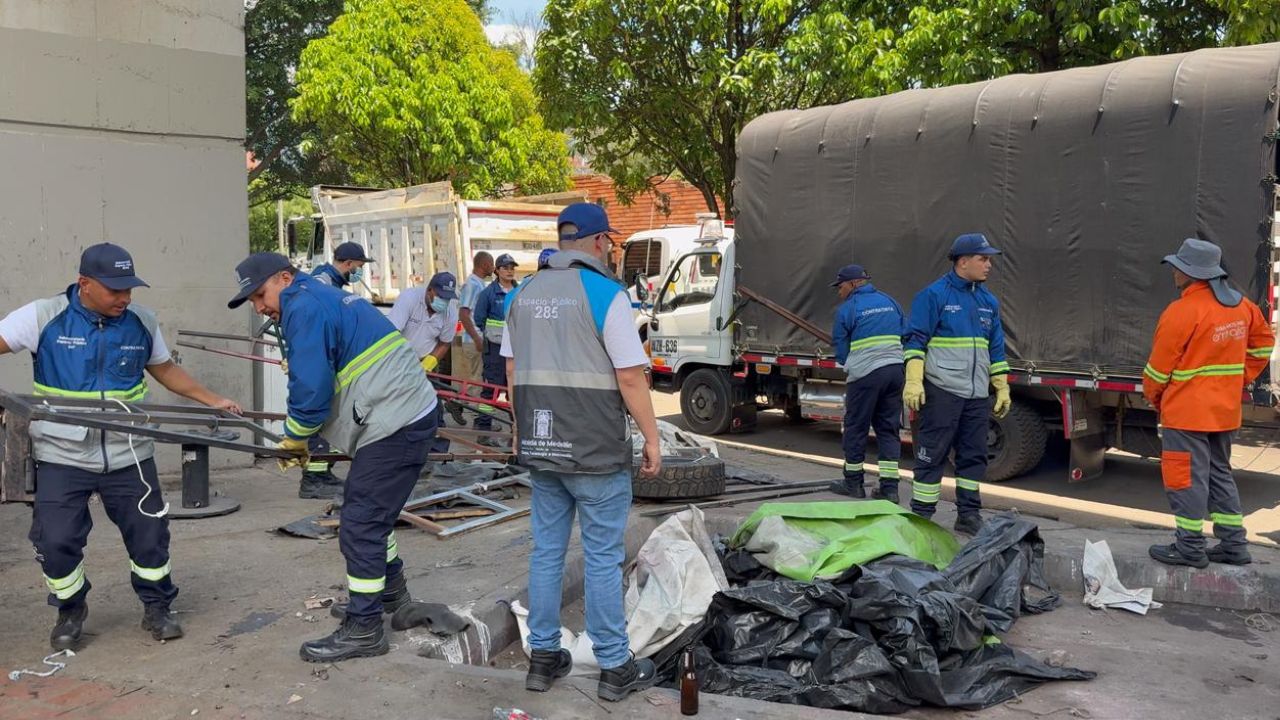 Desmantelan la guarida de los ladrones de autopartes en Barrio Triste