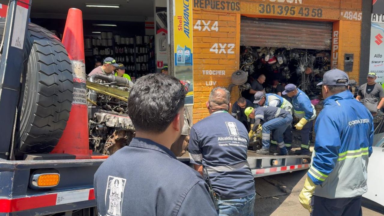 Desmantelan la guarida de los ladrones de autopartes en Barrio Triste