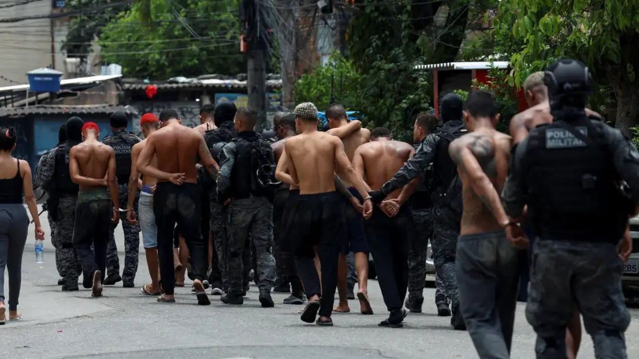 megaoperativo contra el crimen organizado en Río de Janeiro