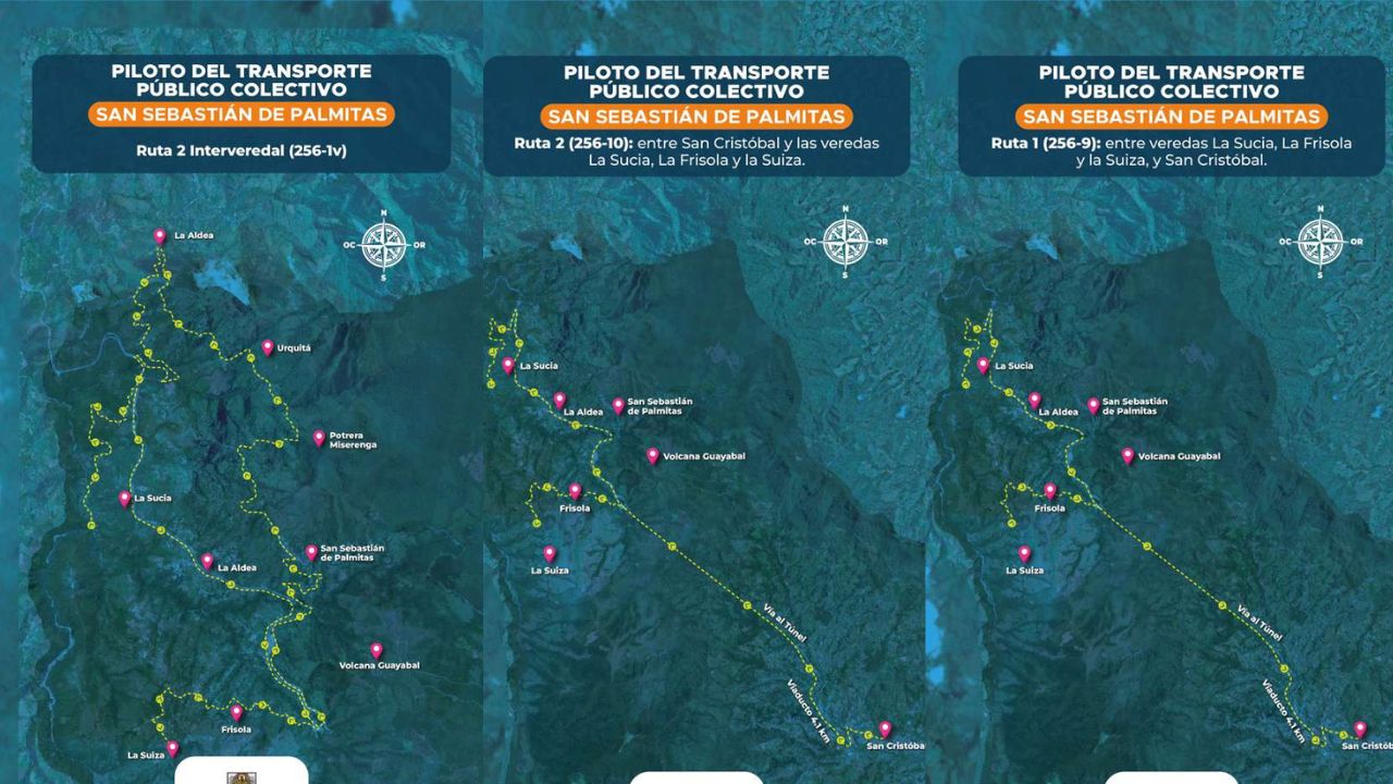 Medellín mejora la movilidad rural con nuevo servicio de transporte en San Sebastián de Palmitas