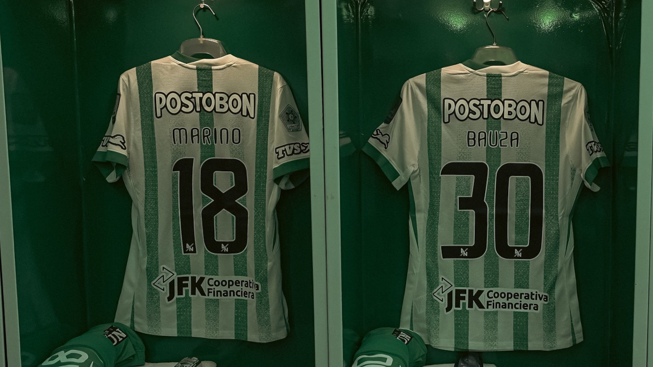 ¡Por un golpe contundente! Titulares de Atlético Nacional para recibir al América en la semifinal de la Copa BetPlay