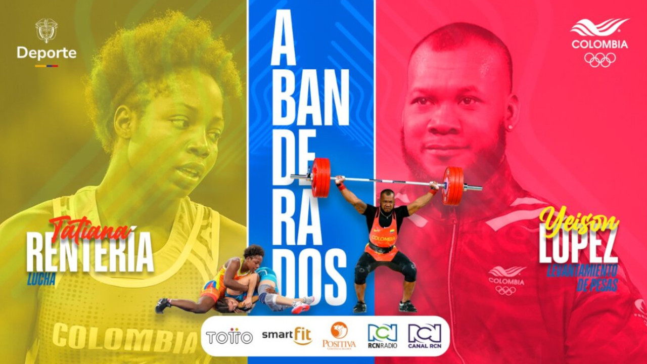 Tatiana Rentería y Yeison López, abanderados de Colombia en los Juegos Bolivarianos Ayacucho-Lima 2025