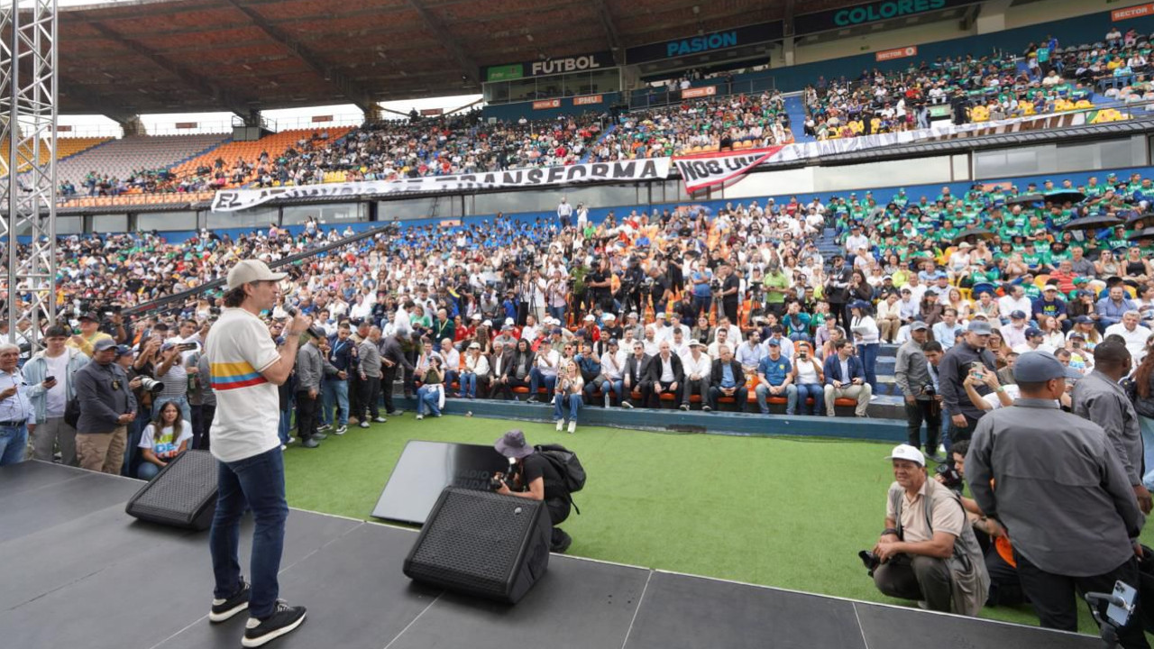 Fico presentó el nuevo estadio Atanasio Girardot, se convertirá en el más imponente de Colombia