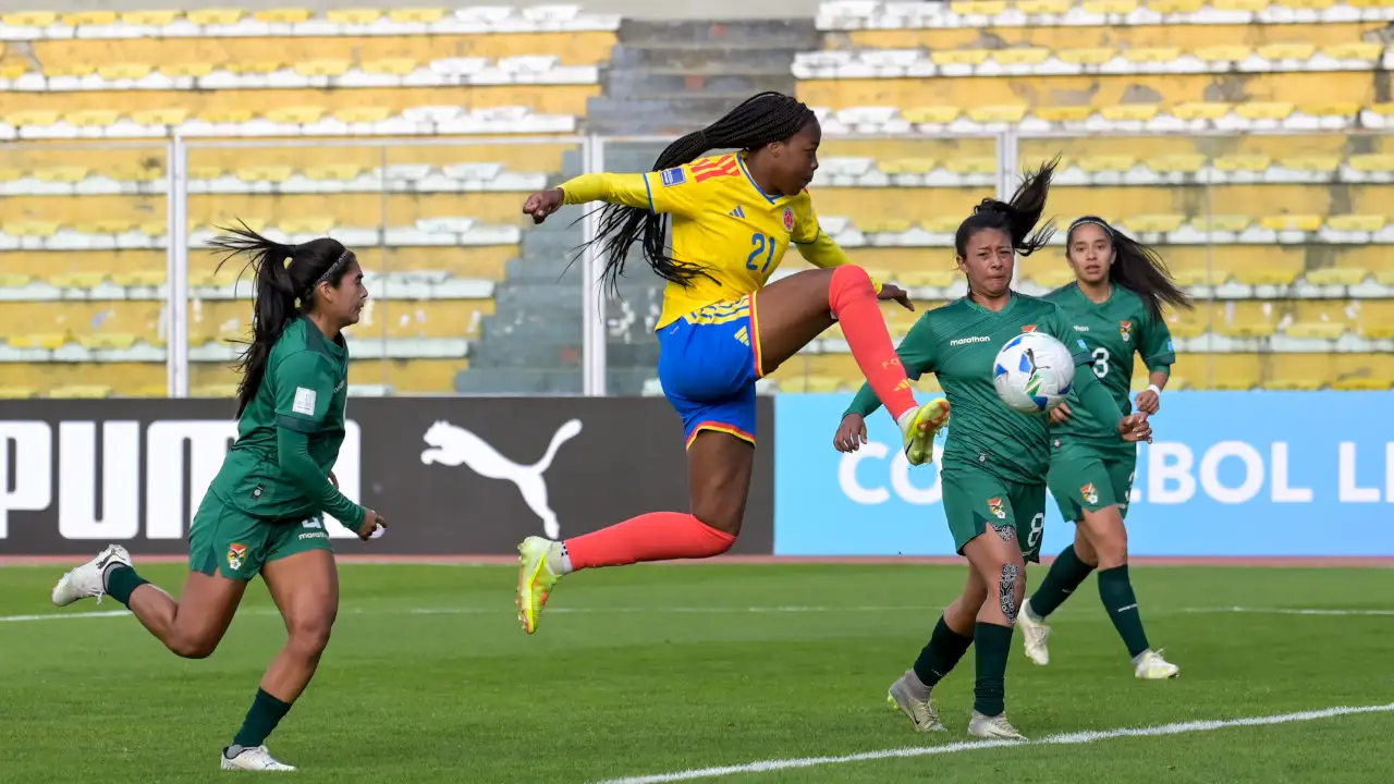 Empate agónico de la Selección Colombia Femenina en La Paz ante Bolivia