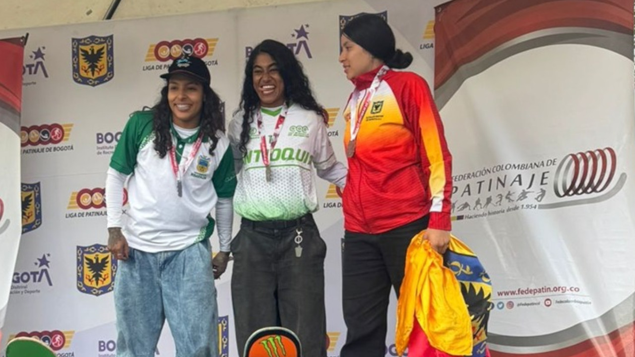 Antioquia brilla en el debut histórico del Skateboarding Nacional