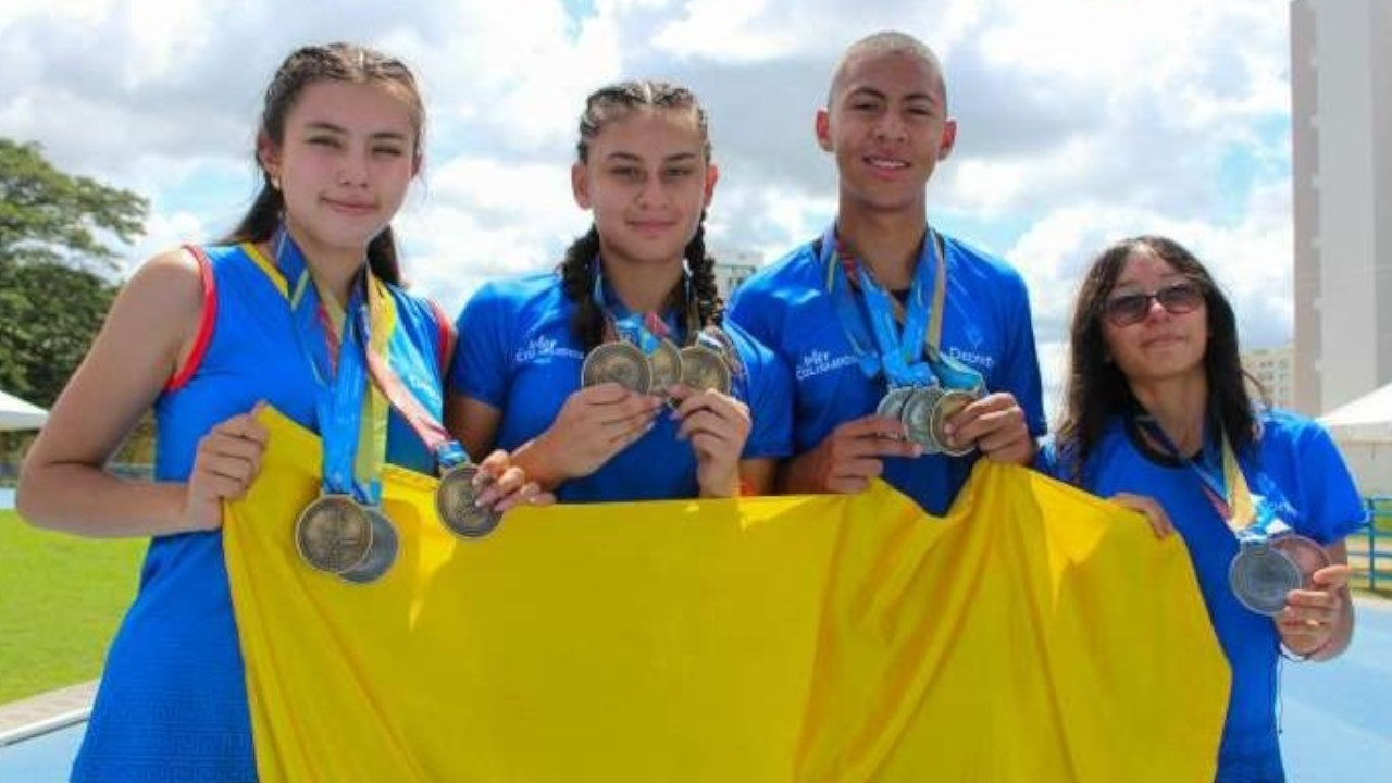 ¡Histórico! Colombia supera su mejor marca en Juegos Escolares Centroamericanos y del Caribe Córdoba 2025