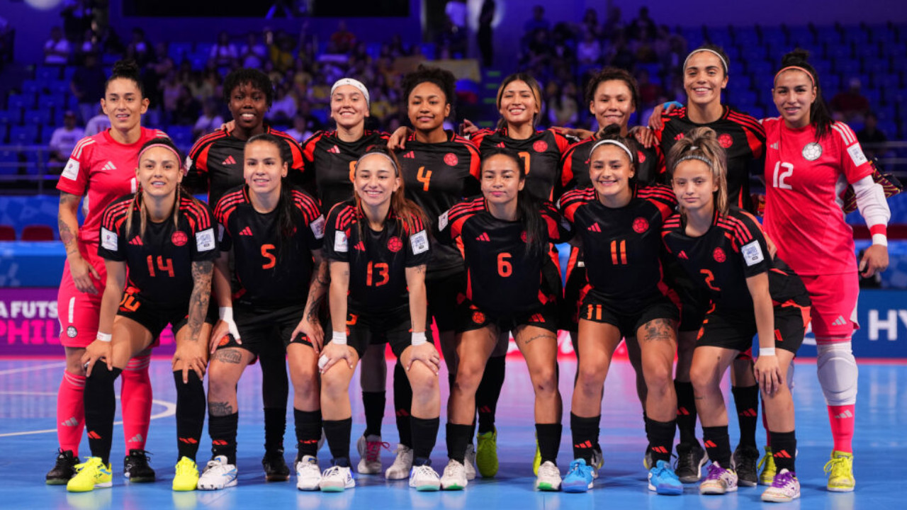 ¡Las golearon! Colombia completa la segunda fecha en la Copa Mundial Femenina de Futsal de la FIFA 2025
