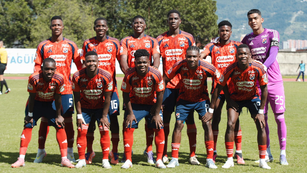 Los pelaos del DIM van por el título de la Supercopa Juvenil tras vencer 2-0 a Junior