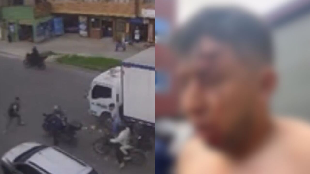 ¡Ataque en Bogotá! Conductor es golpeado por limpiavidrios tras negarse a darles dinero