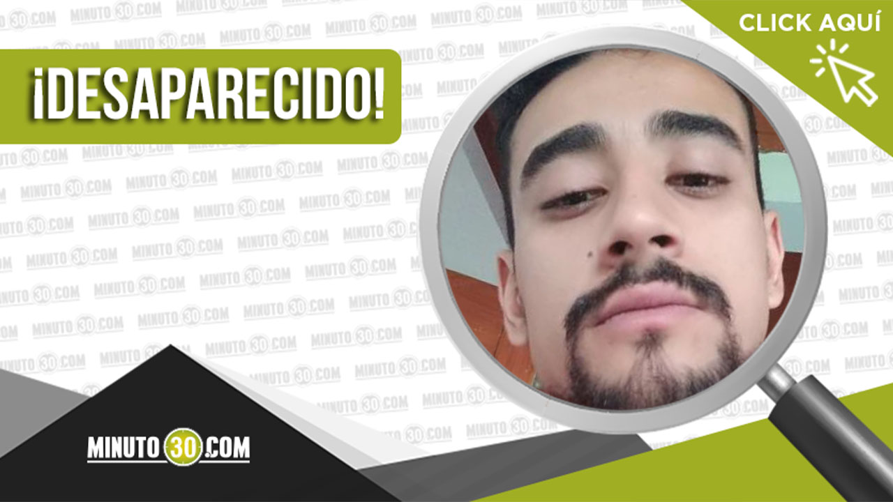 Cristhian Samir Ramírez desapareció en el municipio de Copacabana