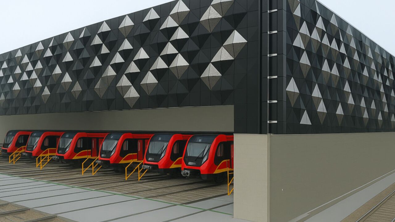 ¡El corazón del Metro de Bogotá! Así será la Depósito que operará los 30 trenes de la Línea 1