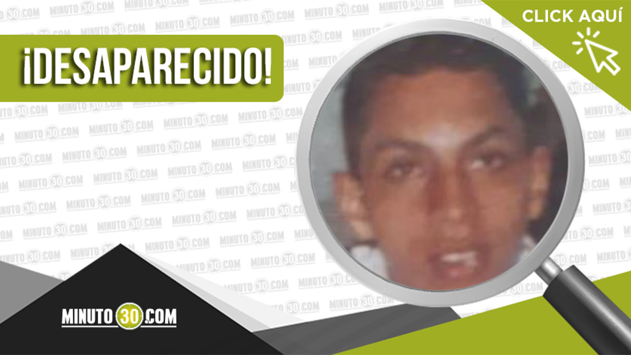 Edwin Ernesto Londoño desapareció en Medellín