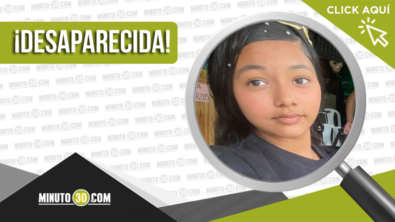 La menor Estefani Nicol Morillo desapareció en Medellín