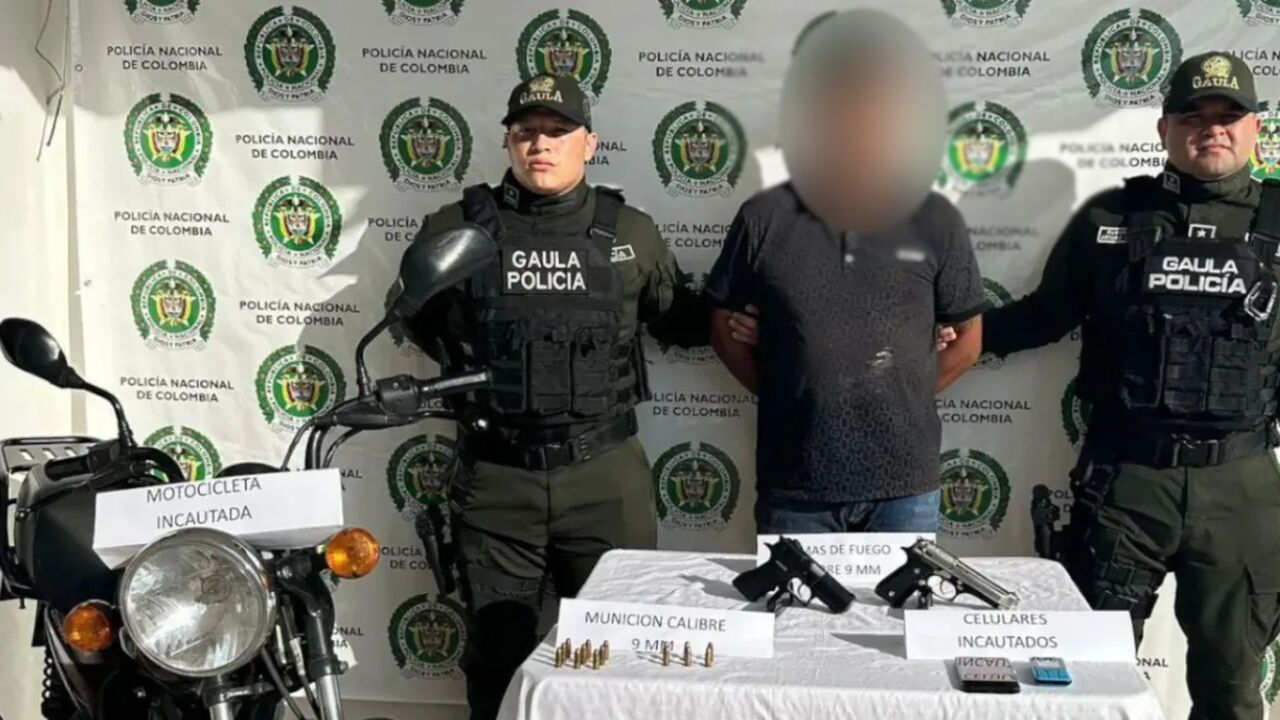 Falso sicario detenido en Yolombó: exigía dinero a agricultores fingiendo pertenecer a grupo armado