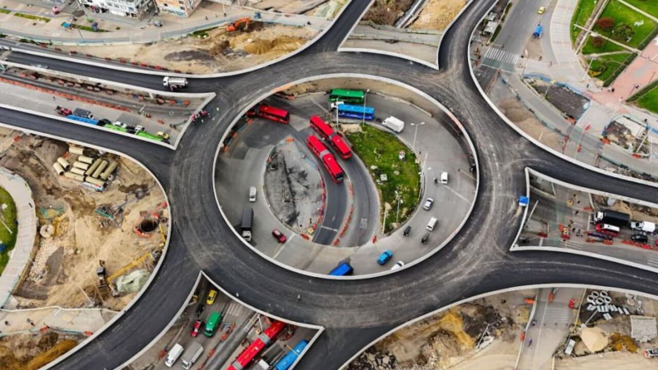 ¡Avanza la movilidad en Bogotá! Glorieta elevada en la Av. Ciudad de Cali supera el 74 % de avance