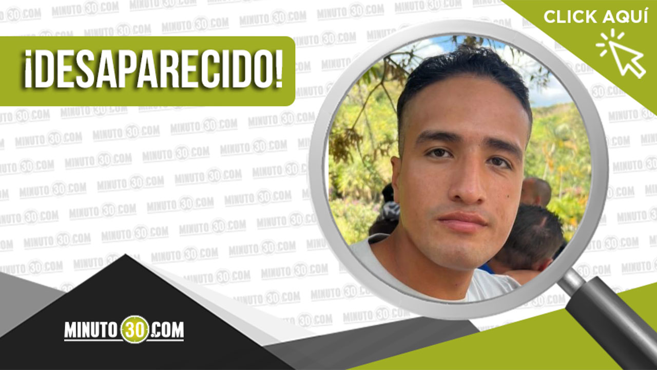 Jimmy Grajales desapareció en Medellín