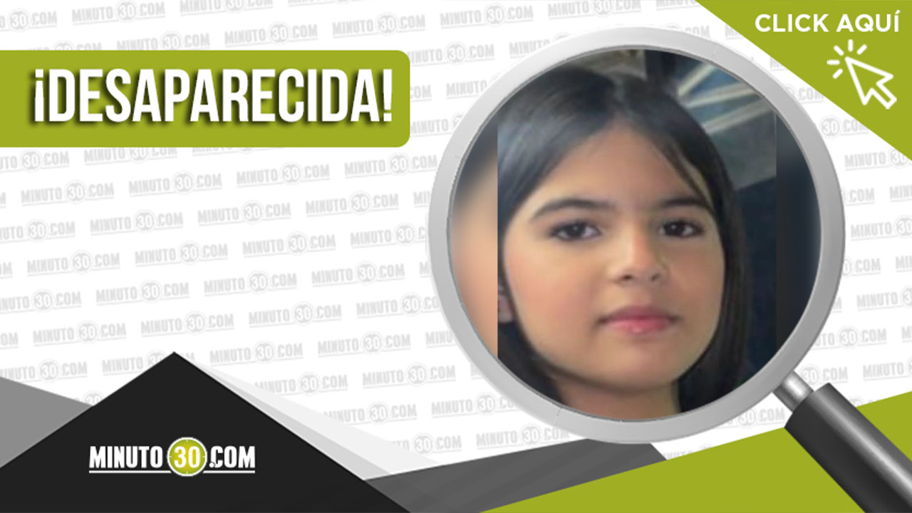 Lucía Valentina Rangel desapareció en Medellín