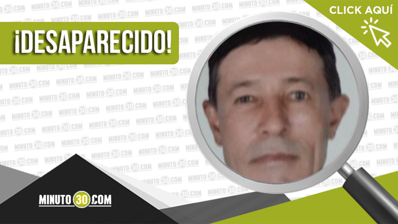 Luis Fernando Zapata desapareció en Medellín