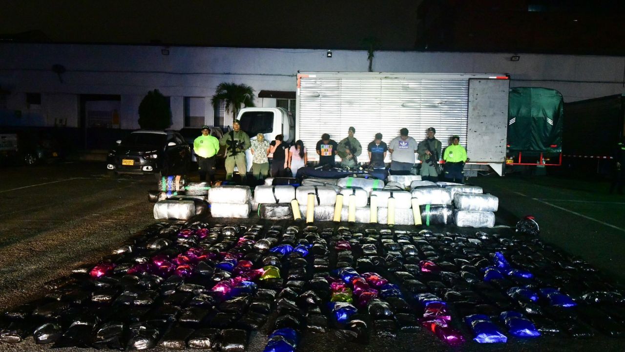 Incautan más de seis toneladas de marihuana en Girardota