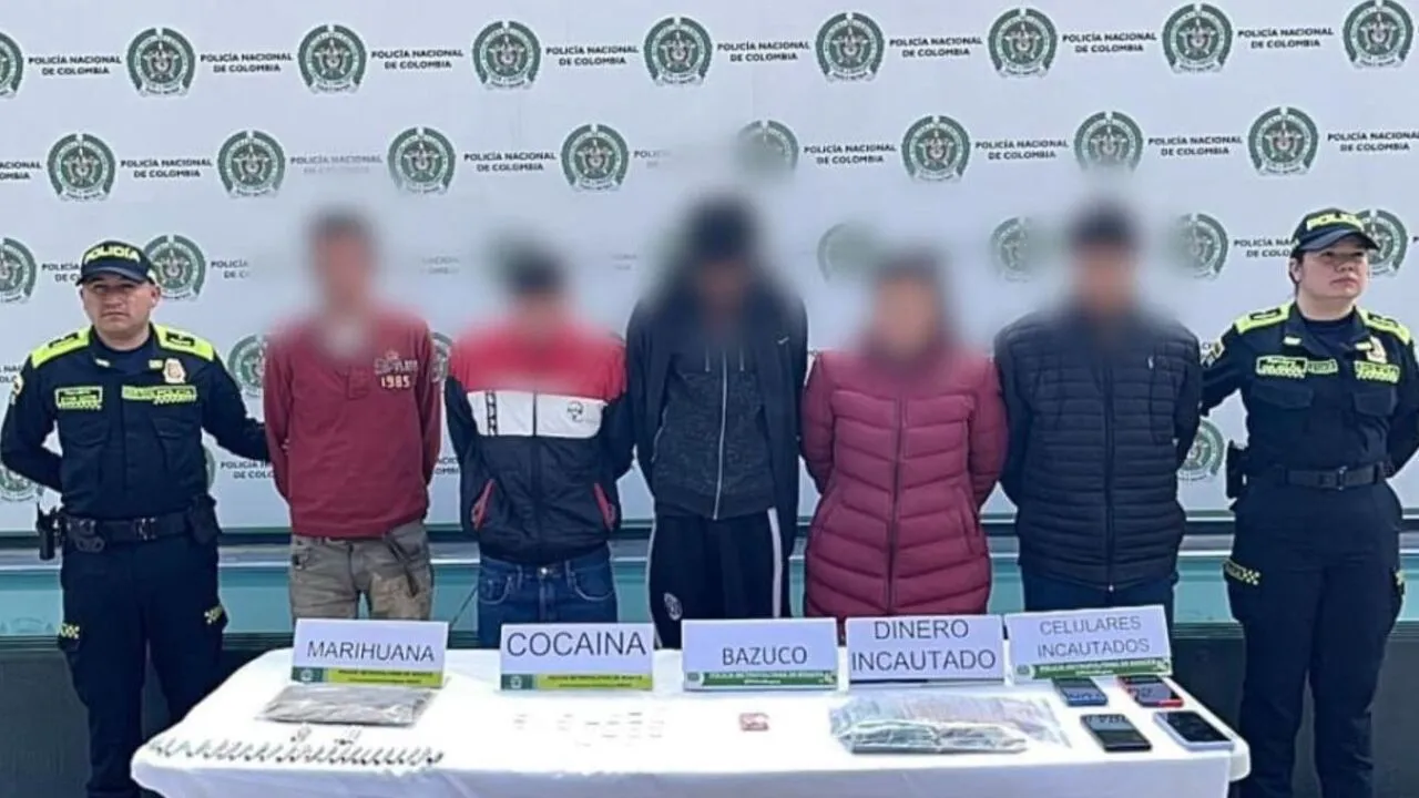 ¡Cayó la banda de los ‘Juárez’ en Chapinero! Vendían drogas a domicilio y en puntos clave de San Luis