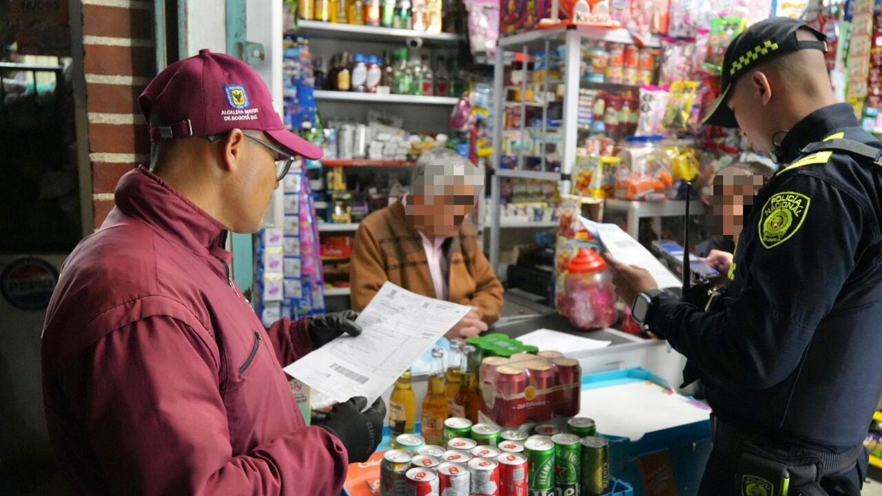 ¡Alcohol adulterado y cervezas vencidas! Megoperativos dejan locales cerrados en el sur de Bogotá
