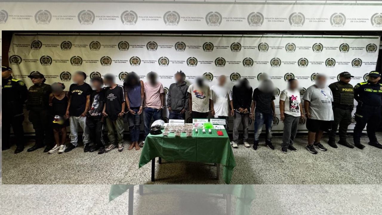 Operativo en Cristo Rey dejó capturados al cabecilla y 12 integrantes GDCO La Raya