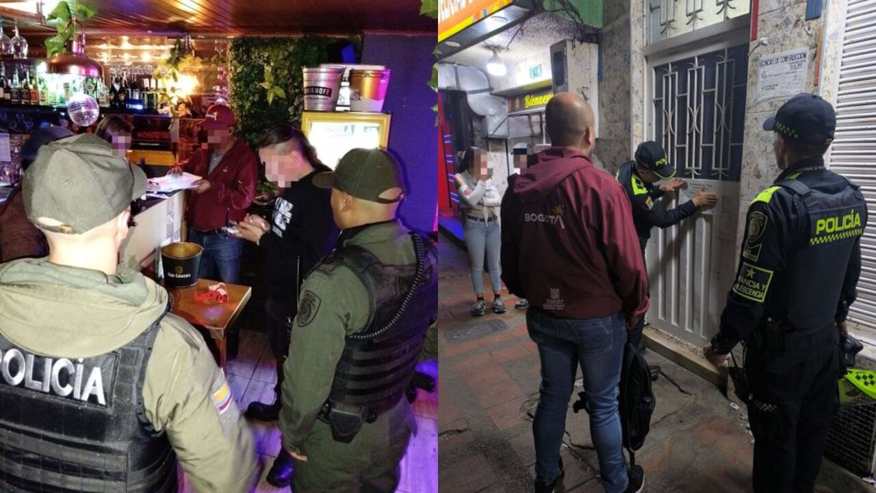 ¡Alarmante! Hallan menores dentro de bares en Chapinero y Ciudad Bolívar durante operativos nocturnos