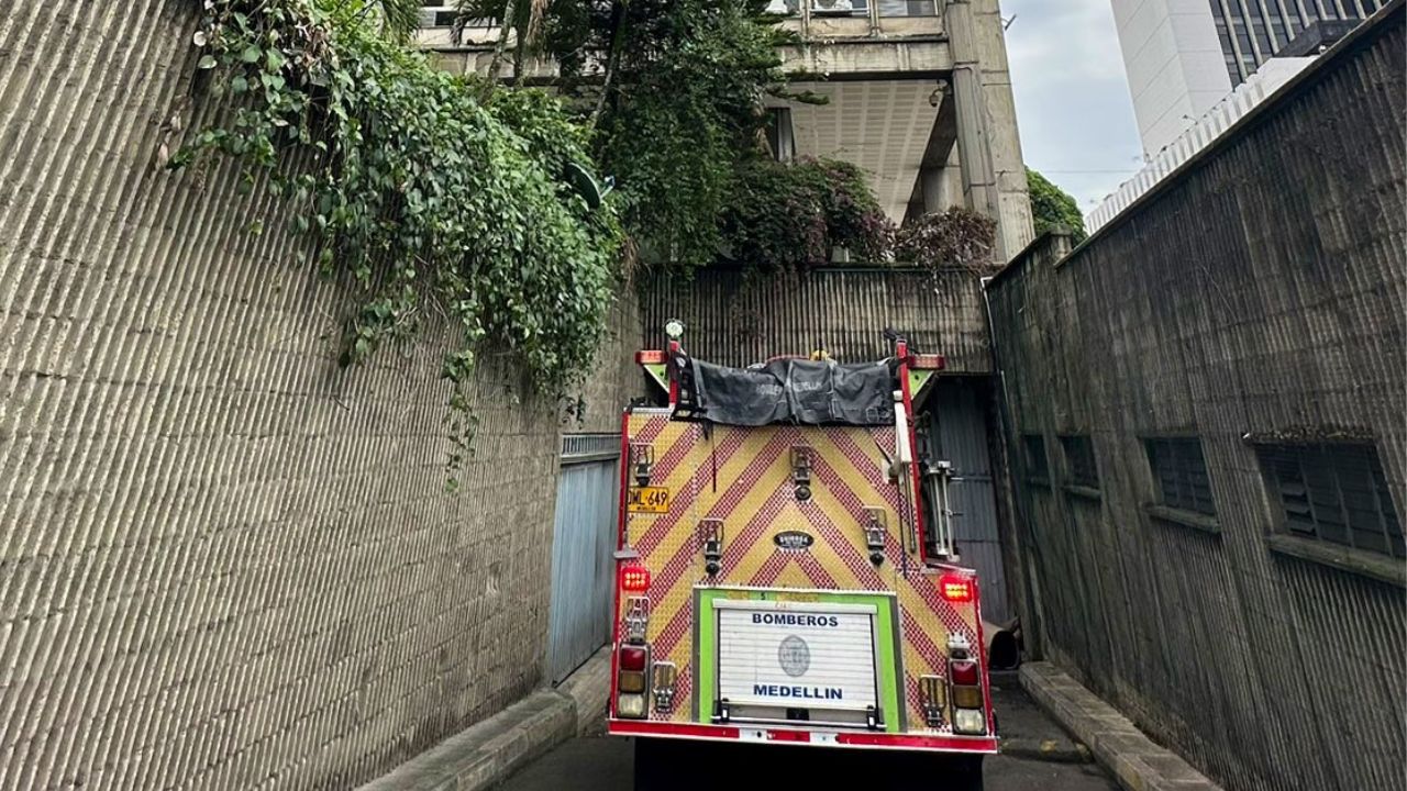 Evacuan Palacio de Justicia de Medellín por incendio