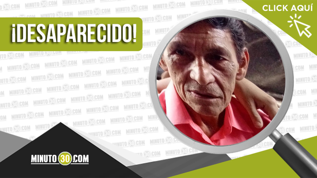 Rafael Echeverry desapareció en Medellín