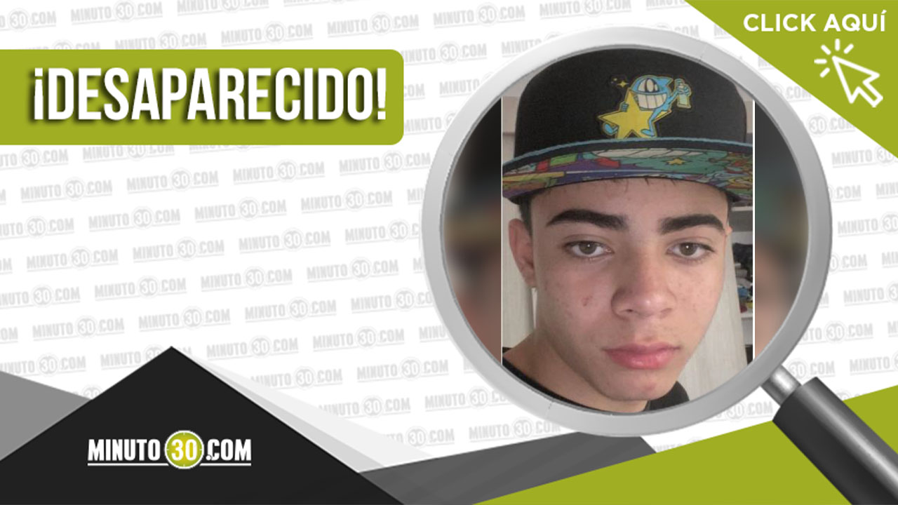 El menor Thomas Cuartas desapareció en Bello