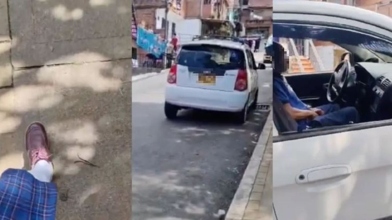 Denuncian presunto acto obsceno de conductor frente a estudiantes en Manrique