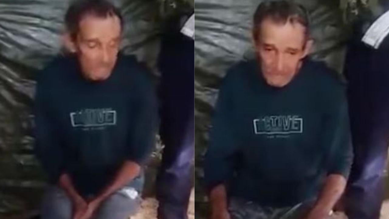 ‘Ayúdenme por Dios’: el desgarrador video de Belisario, un adulto mayor secuestrado en el Catatumbo