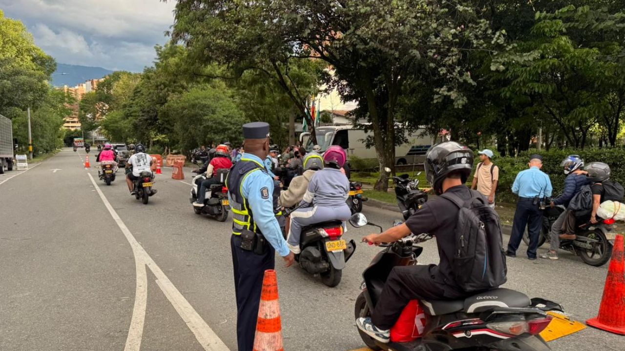 Capturan a motociclista que atropelló a agente de tránsito en Plan Éxodo