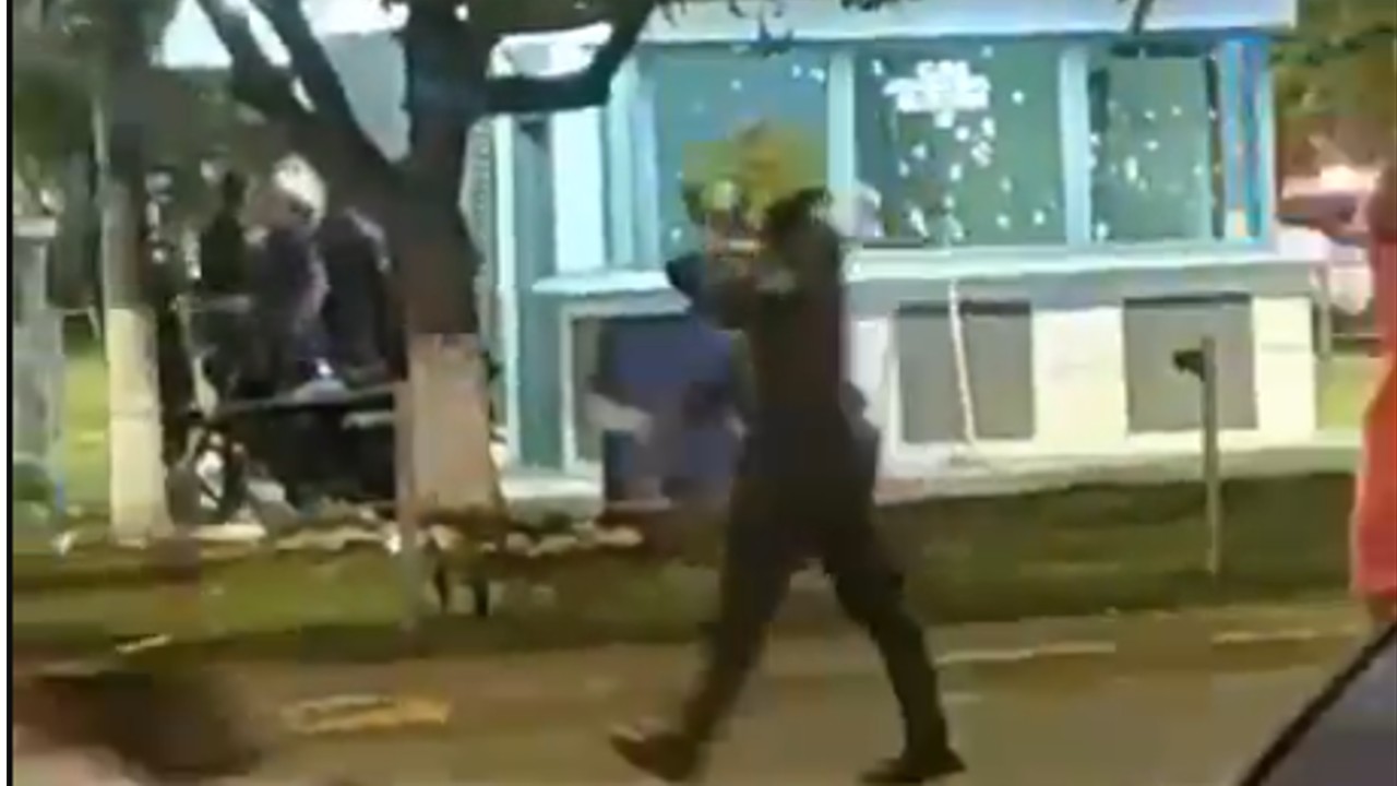 Atentado contra CAI en Cali deja un perrito herido