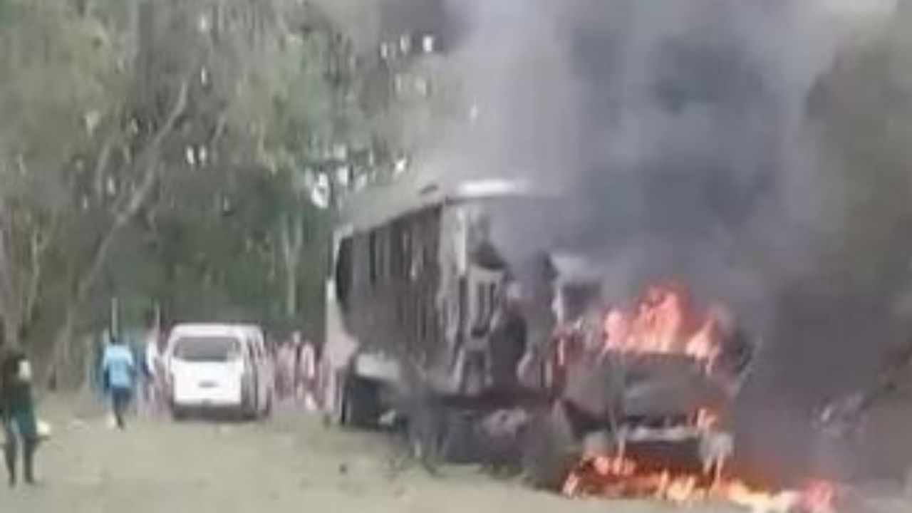 Atentado con explosivo en la vía Panamericana dejó un muerto y dos heridos