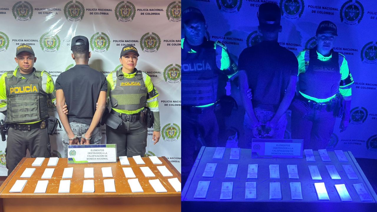 Cae pasajero con más de $52 millones en billetes falsos en bus intermunicipal del Valle