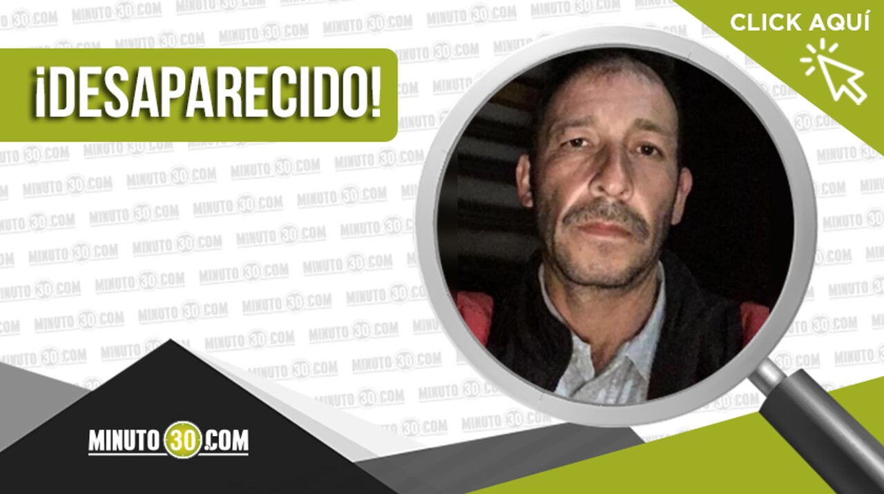 ¡Tine un dedo engatillado! Leonel Antonio desapareció hace más de un mes en Marinilla ¿Nos ayudas?