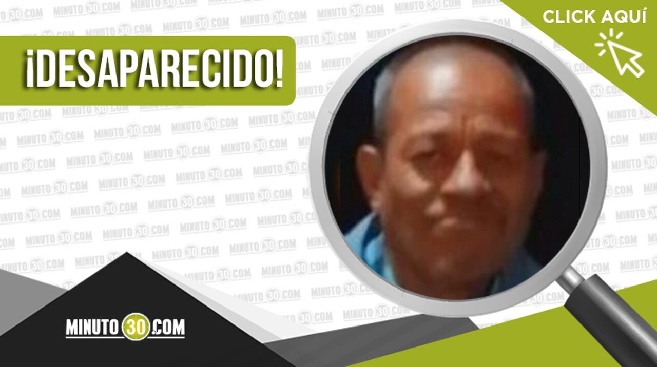 Reinaldo González se extravió en Medellín: Si sabe sobre su paradero comuníquese urgente
