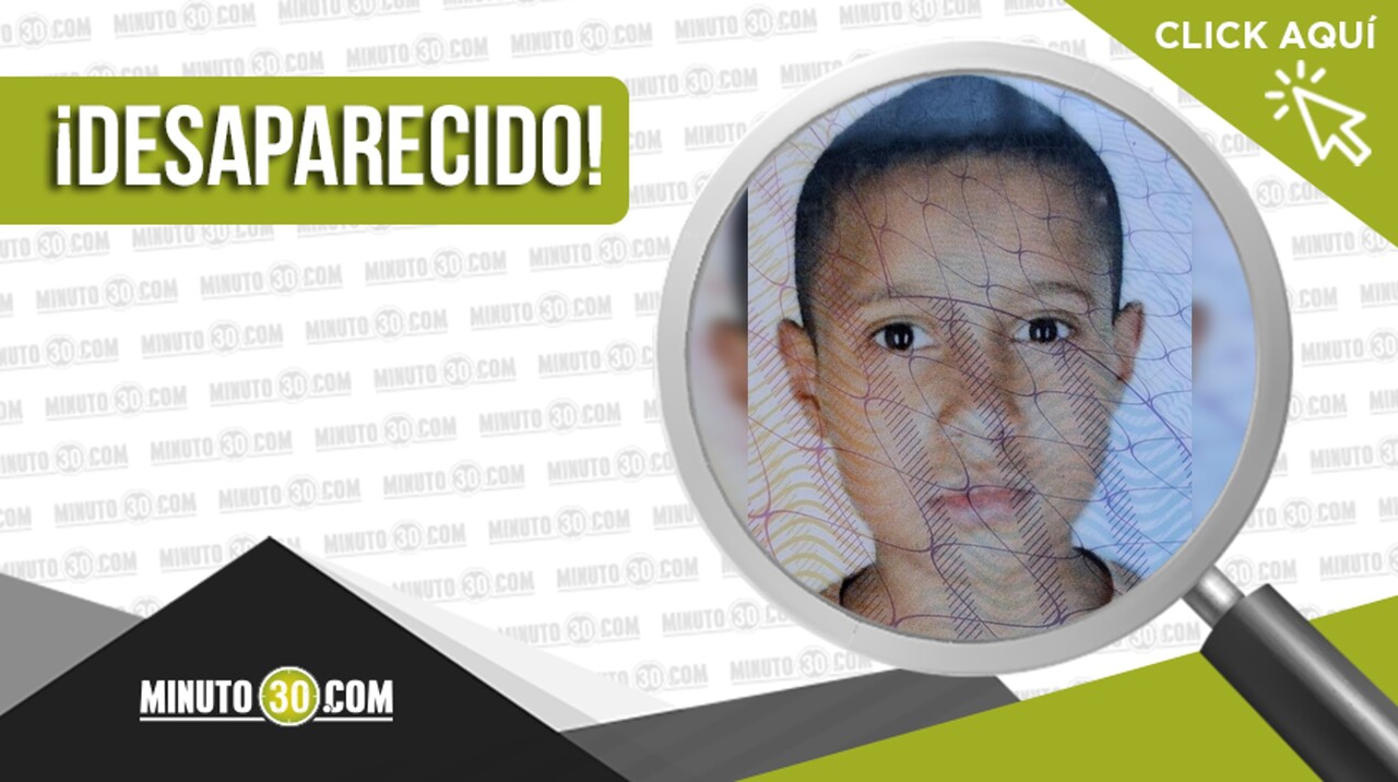¡Atención! El niño Jesús Adrián de 10 años se perdió en Medellín hace casi dos semanas: urge hallarlo